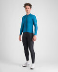 SPORTFUL Cycling winter long sleeve jersey - SUPERNOVA THERMAL - blue
