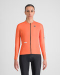 SPORTFUL Cycling winter long sleeve jersey - SUPERNOVA THERMAL W - orange