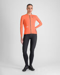 SPORTFUL Cycling winter long sleeve jersey - SUPERNOVA THERMAL W - orange