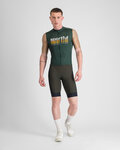 SPORTFUL Cycling short sleeve jersey - SUPERGIARA 2 - green/gold