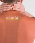 SPORTFUL Cycling short sleeve jersey - SUPERGIARA 2 - orange/blue