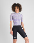 SPORTFUL Cycling skinsuit - G-SUIT - black/purple