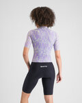 SPORTFUL Cycling skinsuit - G-SUIT - black/purple