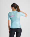 SPORTFUL Cycling short sleeve jersey - LIGHT 2 - light blue