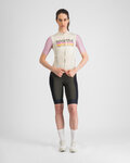 SPORTFUL Cycling short sleeve jersey - SUPERGIARA LOGO 2 - beige