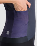SPORTFUL Cycling short sleeve jersey - SUPERGIARA LOGO 2 - blue/purple