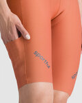 SPORTFUL Cycling bib shorts - HXPEREPIC - orange