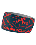 KARPOS Cycling headband - PELMO - black/red