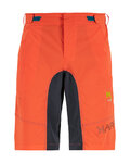 KARPOS Cycling shorts without bib - BALLISTIC EVO - orange