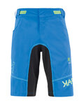 KARPOS Cycling shorts without bib - BALLISTIC EVO - light blue