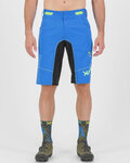 KARPOS Cycling shorts without bib - BALLISTIC EVO - light blue