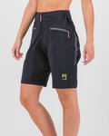 KARPOS Cycling shorts without bib - BALLISTIC EVO W - black