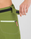 KARPOS Cycling shorts without bib - BALLISTIC EVO - green