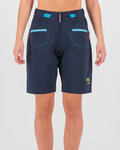 KARPOS Cycling shorts without bib - BALLISTIC EVO - blue