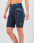 KARPOS Cycling shorts without bib - BALLISTIC EVO - blue
