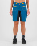 KARPOS Cycling shorts without bib - BALLISTIC EVO - blue