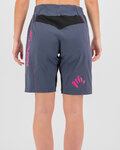 KARPOS Cycling shorts without bib - BALLISTIC EVO - grey