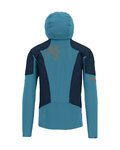 KARPOS Cycling windproof jacket - LAVAREDO - blue/light blue