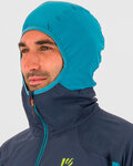 KARPOS Cycling windproof jacket - LAVAREDO - blue/light blue