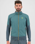 KARPOS Cycling windproof jacket - LAVAREDO - green