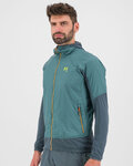 KARPOS Cycling windproof jacket - LAVAREDO - green