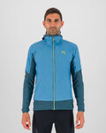 KARPOS Cycling windproof jacket - LAVAREDO - blue