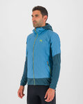 KARPOS Cycling windproof jacket - LAVAREDO - blue
