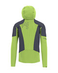 KARPOS Cycling windproof jacket - LAVAREDO - green/blue