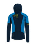 KARPOS Cycling windproof jacket - LAVAREDO - blue/black
