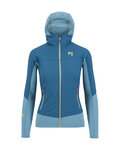 KARPOS Cycling windproof jacket - LAVAREDO W - blue