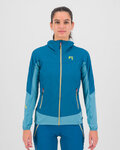 KARPOS Cycling windproof jacket - LAVAREDO W - blue