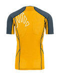 KARPOS Cycling short sleeve t-shirt - LAVAREDO - yellow/black