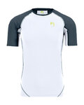 KARPOS Cycling short sleeve t-shirt - LAVAREDO - white/black