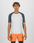 KARPOS Cycling short sleeve t-shirt - LAVAREDO - white/black