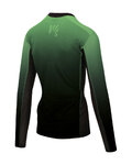 KARPOS Cycling summer long sleeve jersey - JUMP - green/black