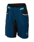KARPOS Cycling shorts without bib - ADVENTURE - blue
