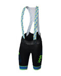 KARPOS Cycling bib shorts - VERVE - black/green