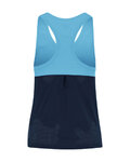 KARPOS Cycling tank top - QUICK W - blue