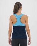KARPOS Cycling tank top - QUICK W - blue