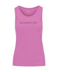 KARPOS Cycling tank top - QUICK W - purple/grey