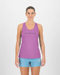 KARPOS Cycling tank top - QUICK W - purple/grey