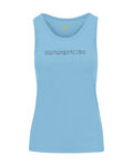 KARPOS Cycling tank top - QUICK W - blue