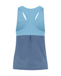 KARPOS Cycling tank top - QUICK W - blue