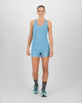 KARPOS Cycling tank top - QUICK W - blue