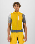 KARPOS Cycling gilet - LAVAREDO - yellow