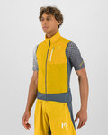KARPOS Cycling gilet - LAVAREDO - yellow