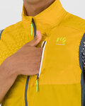 KARPOS Cycling gilet - LAVAREDO - yellow