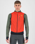 KARPOS Cycling gilet - LAVAREDO - orange