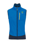 KARPOS Cycling gilet - LAVAREDO - blue/black