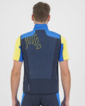 KARPOS Cycling gilet - LAVAREDO - blue/black